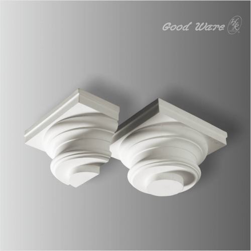Polyurethane simple roman column capital