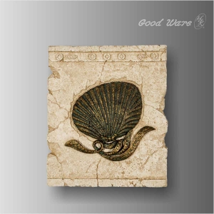 Antique Baroque style wall panels for bathroom