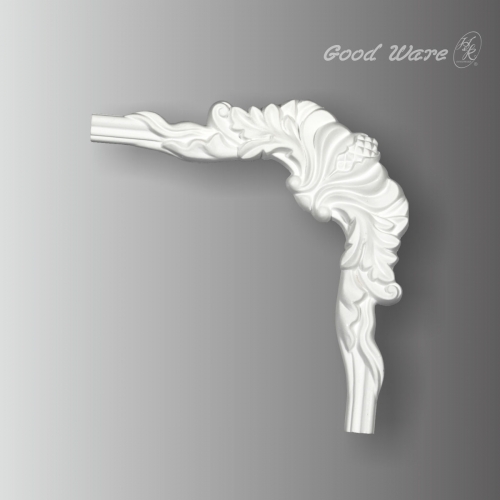 Polyurethane panel corner moulding trim