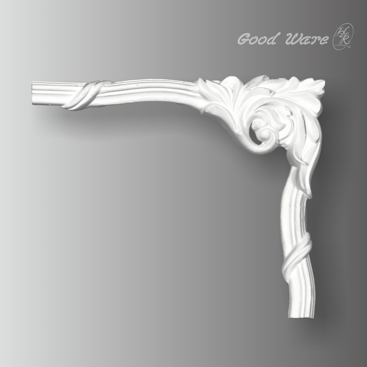 Polyurethane panel corner trim for walls