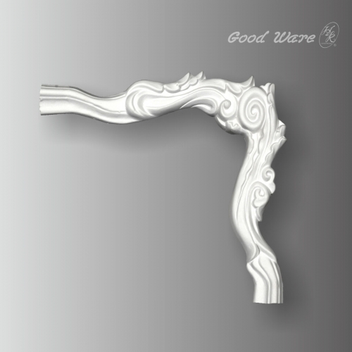 Polyurethane panel decorative corner trim