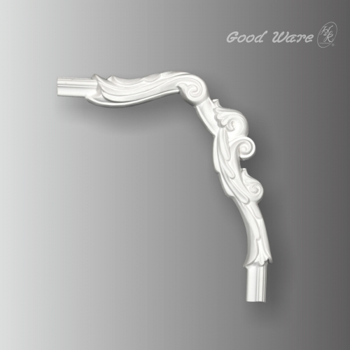 Polyurethane decorative corner wall molding