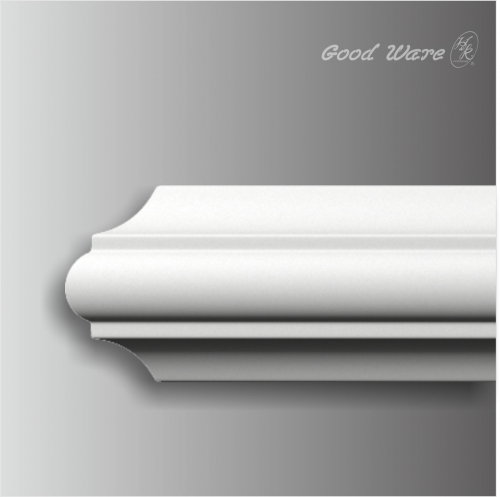 Polyurethane small thick chair rail molding