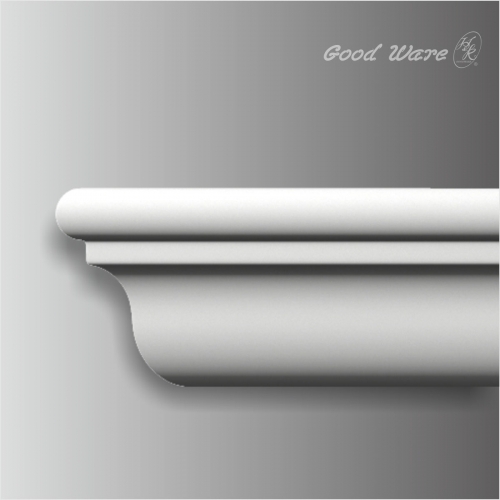 Polyurethane simple small nursery chair rail