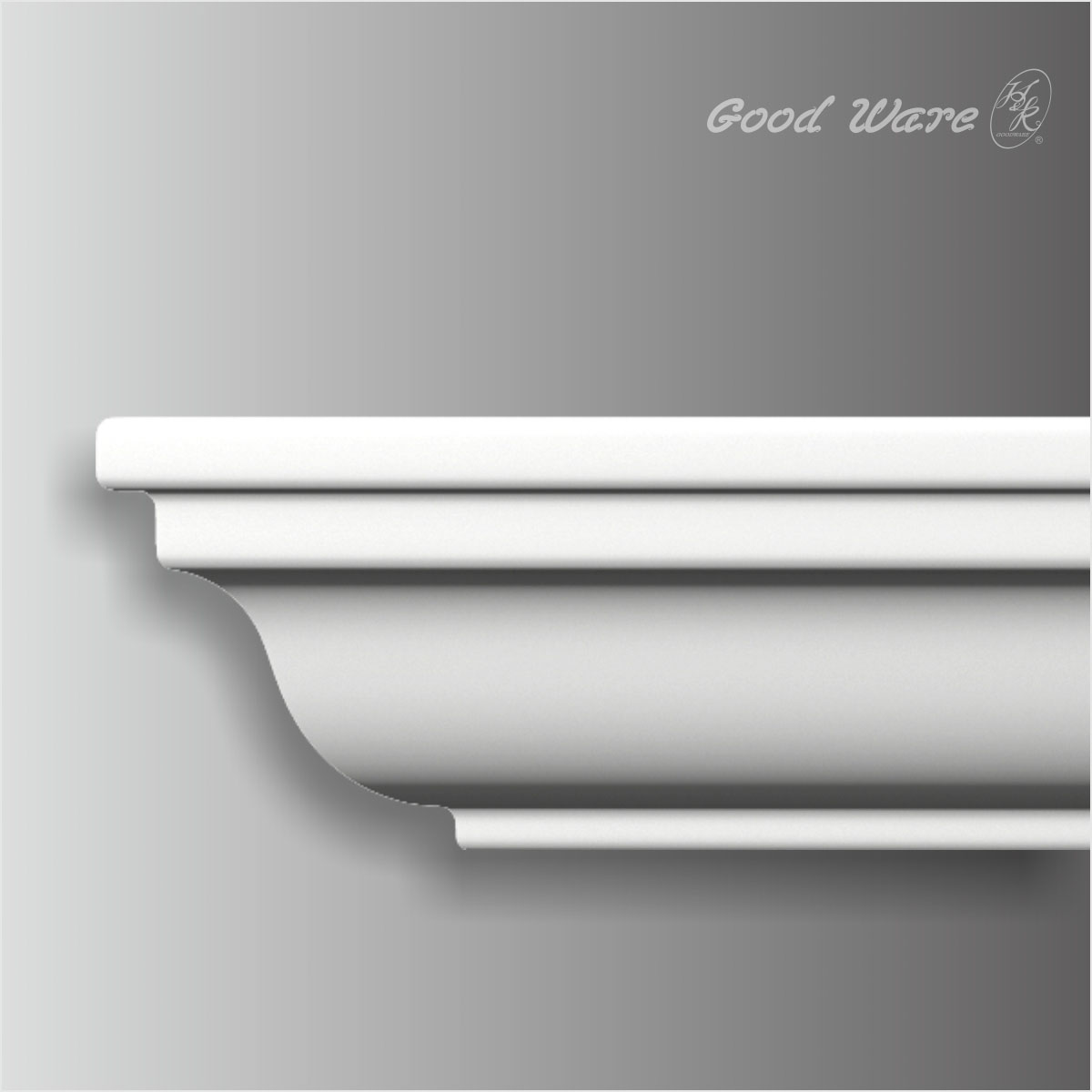 Polyurethane simple garage chair rail