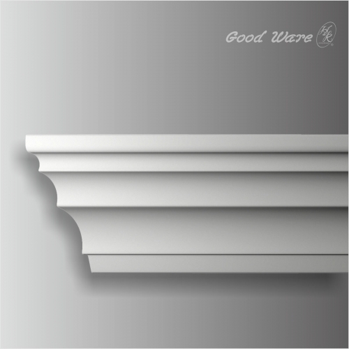 Polyurethane kitchen cabinet cornice moulding