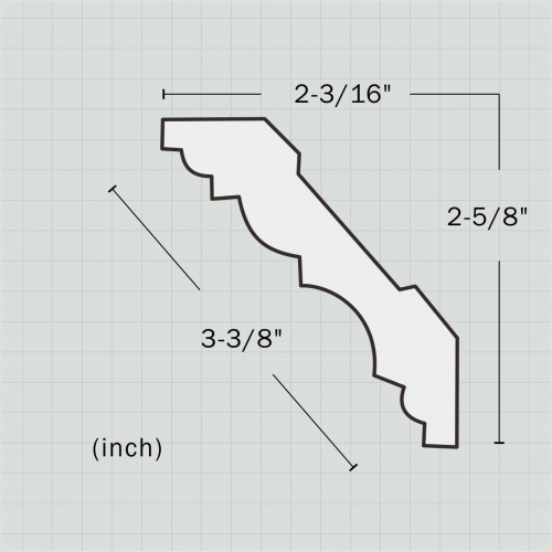 plain polyurethane moulding for sale