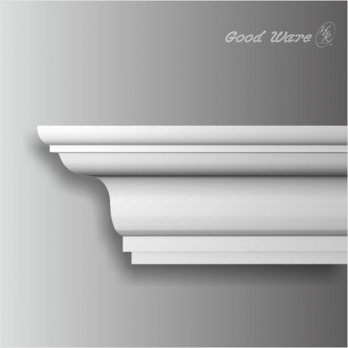 polyurethane plain kitchen crown molding