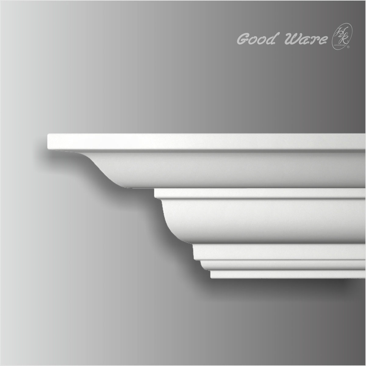 polyurethane simple trim and crown molding