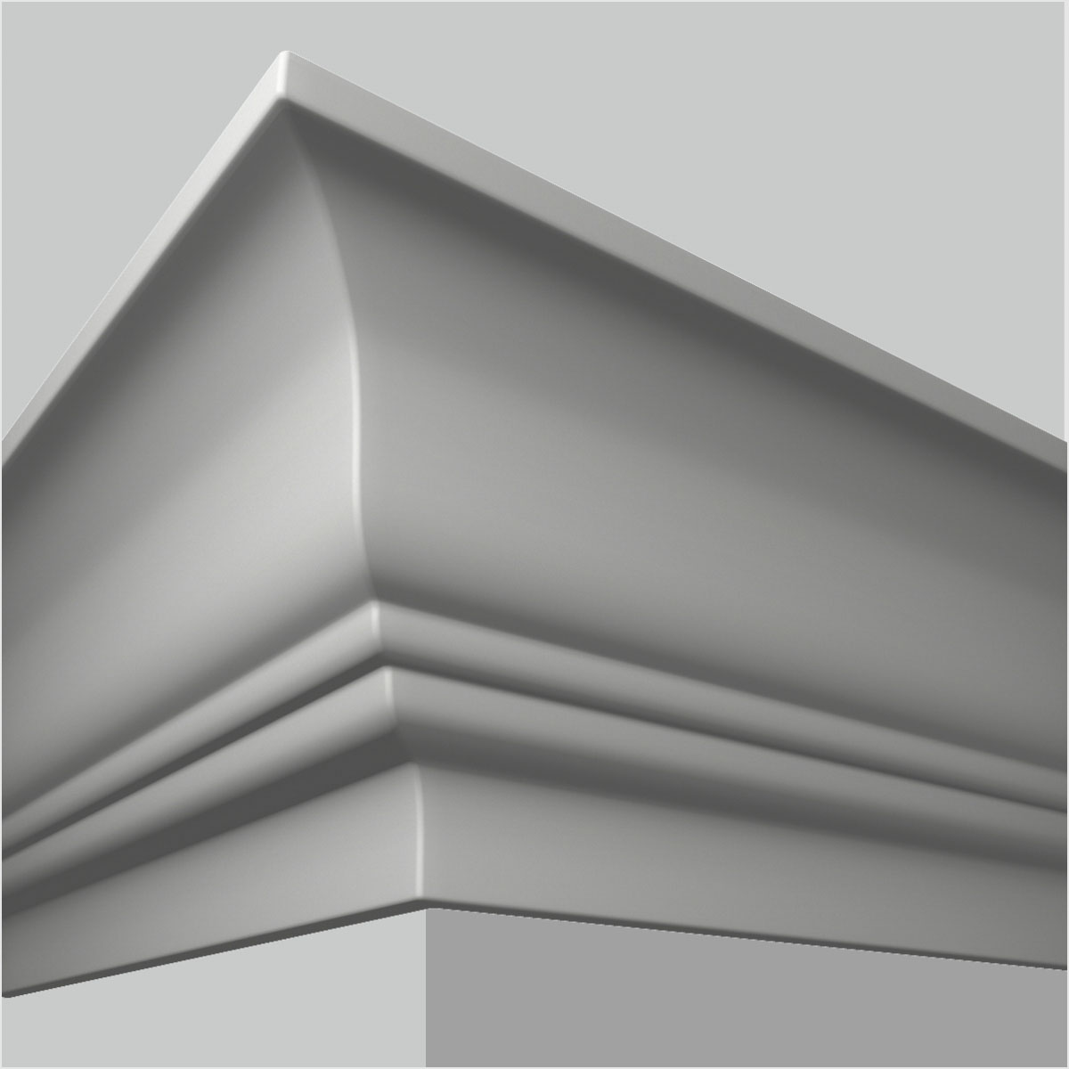 traditional polyurethane solid crown molding