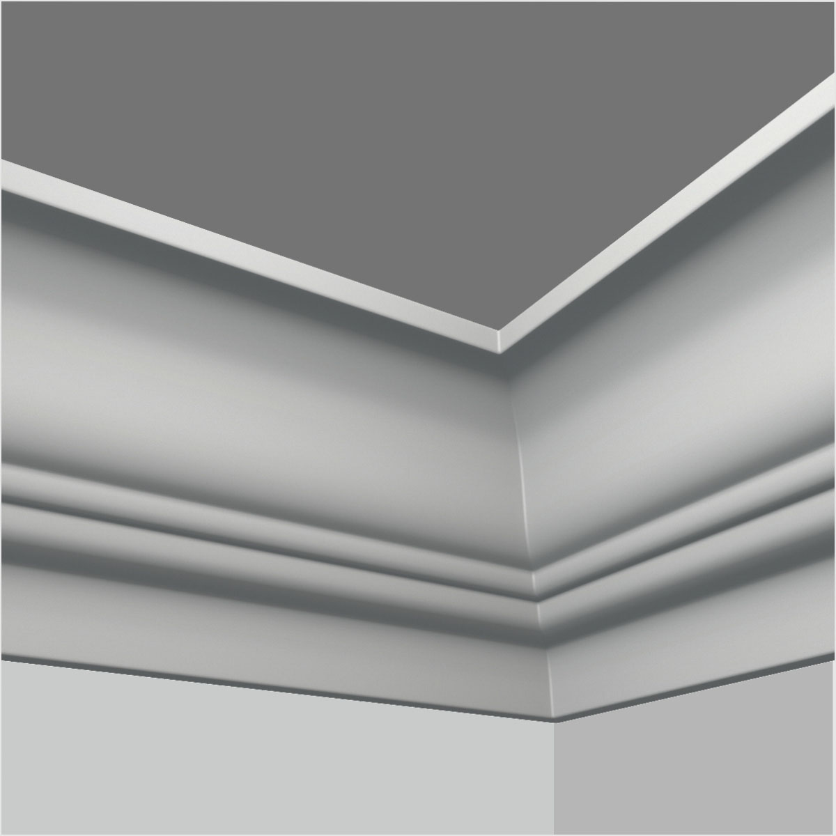 traditional polyurethane solid crown molding