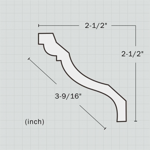 Urethane kitchen crown moulding for sale