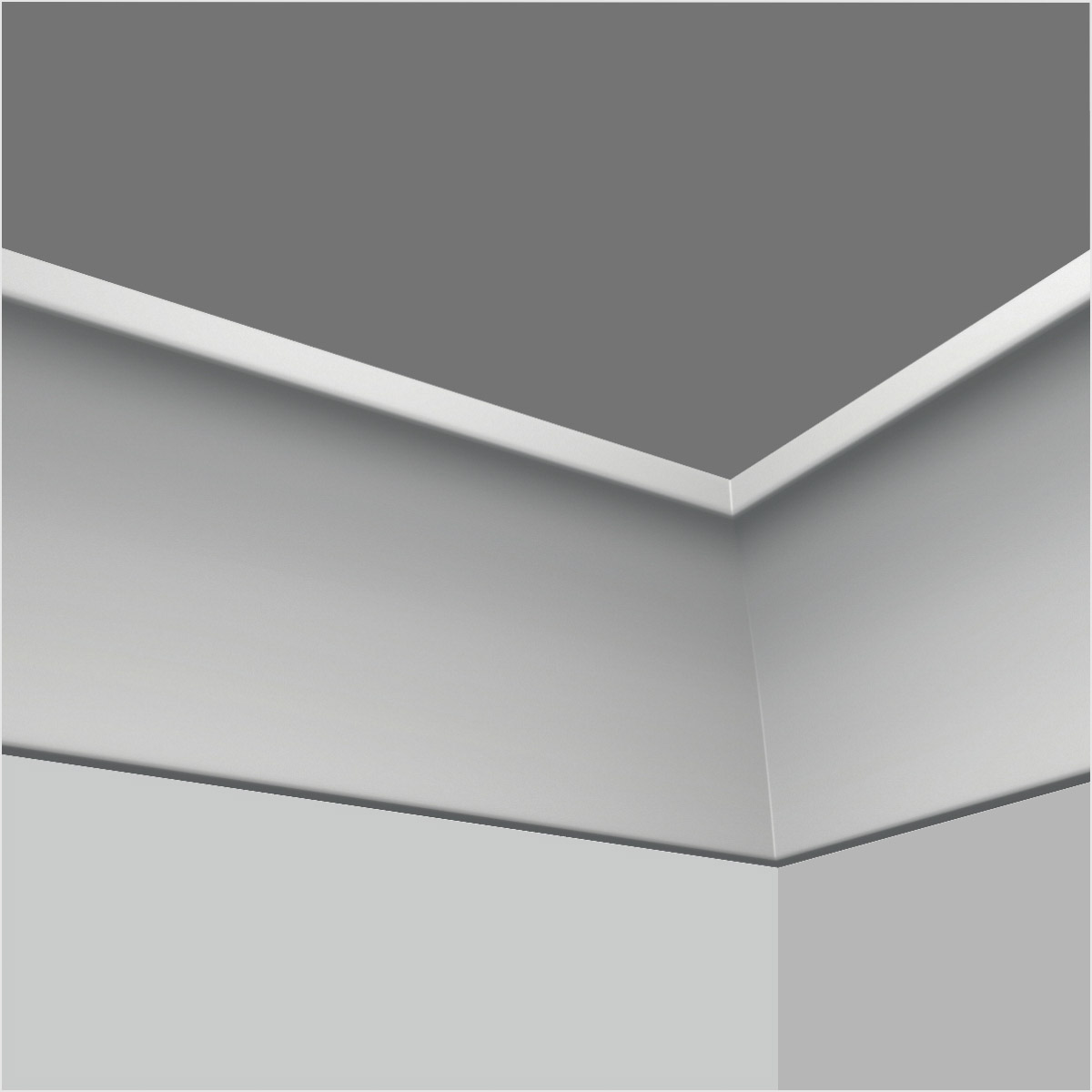 Polyurethane simple custom crown molding