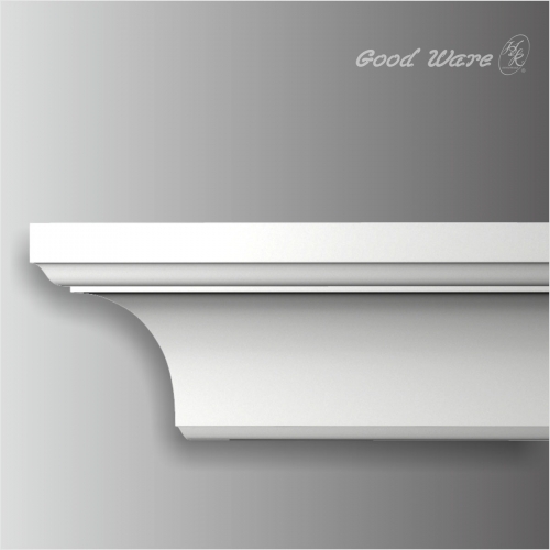 Polyurehtane simple crown molding kitchen cabinets