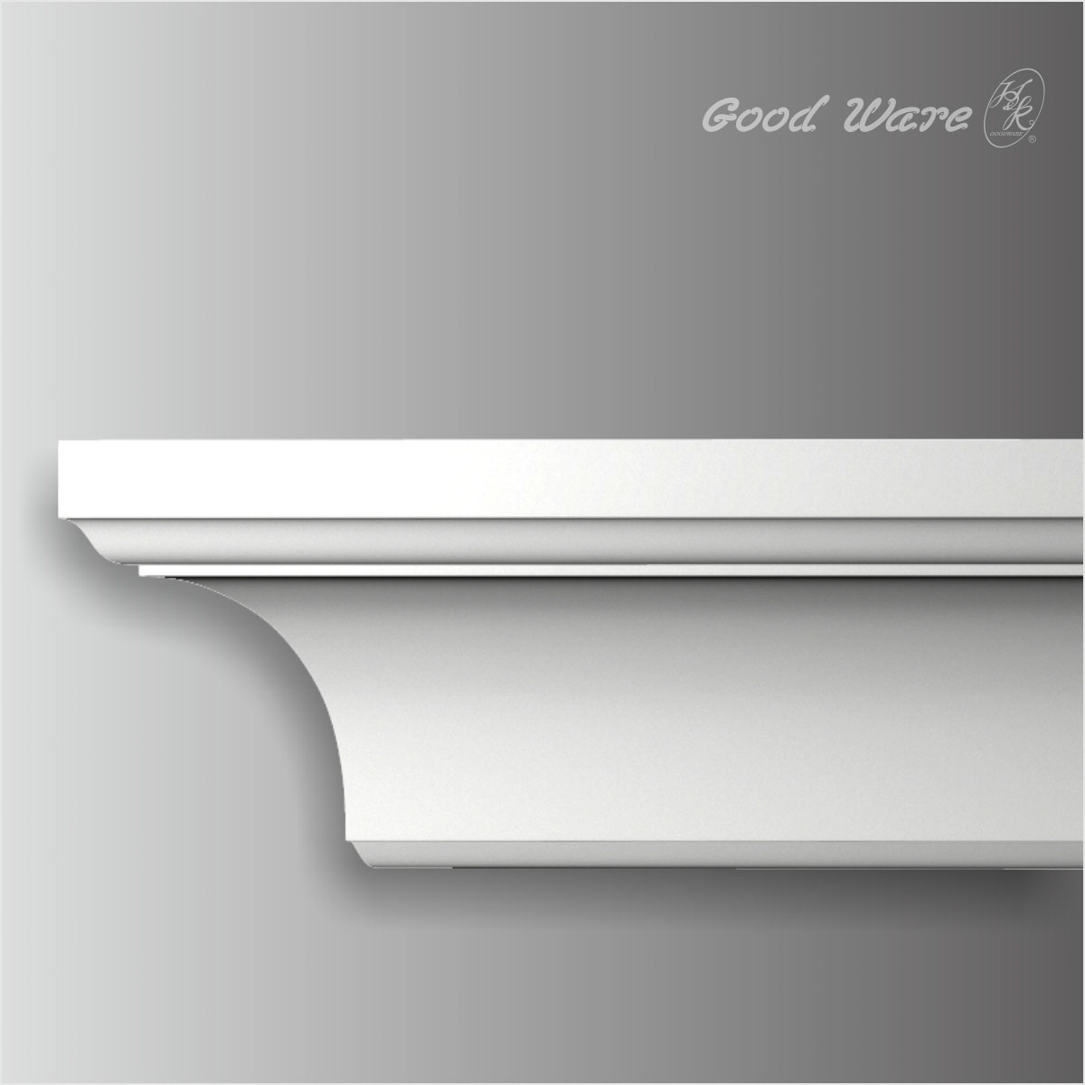 Polyurehtane simple crown molding kitchen cabinets