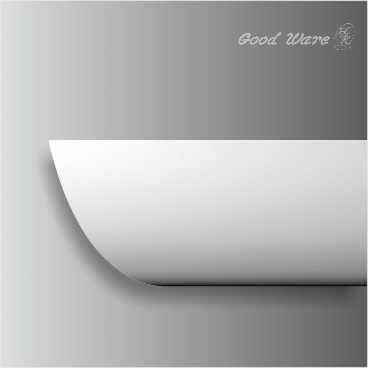 Polyurethane simple convex crown molding