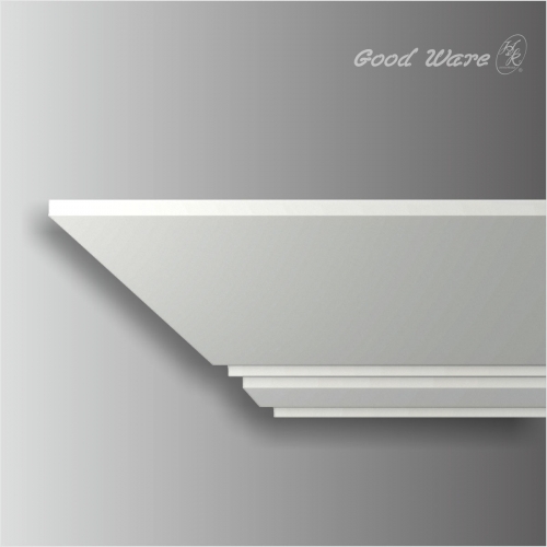 Polyurethane plain 9 inch crown molding for sale