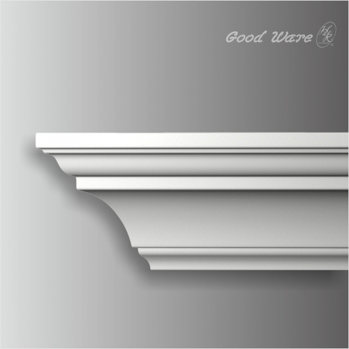 Polyurethane plain classic thick crown moulding