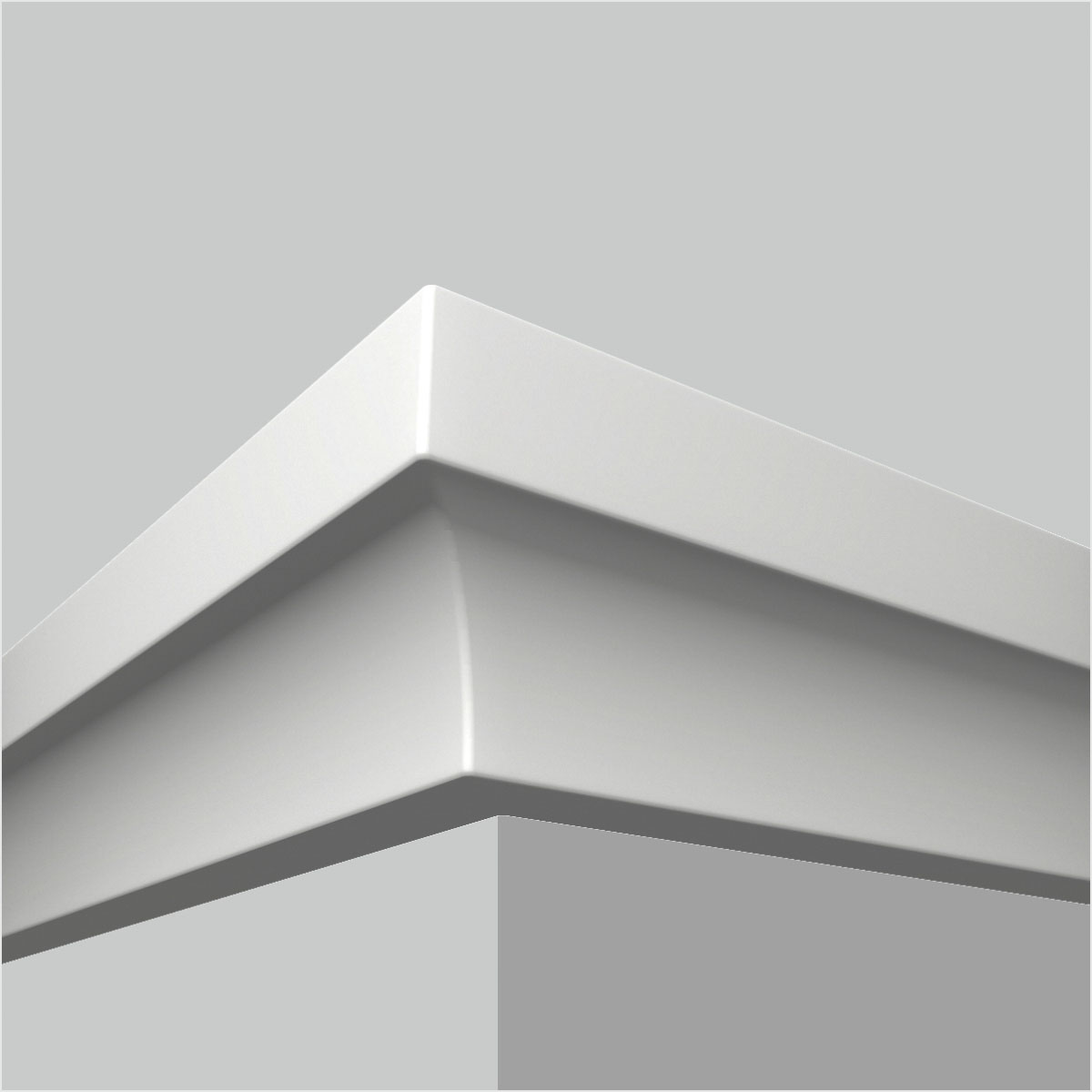 Polyurethane small simple 2 inch crown molding