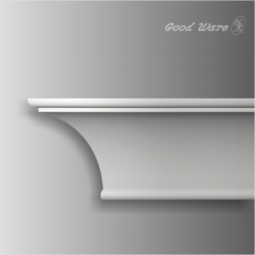 Polyuethane simple cove 9 inch crown moulding
