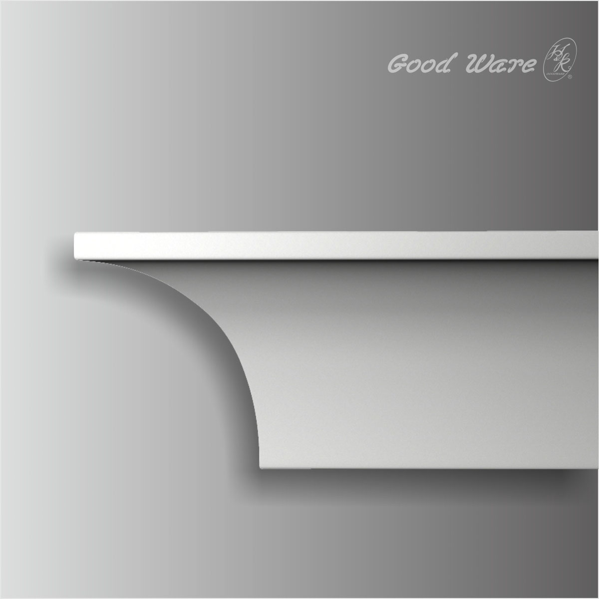 Polyurethane plain simple cove crown molding