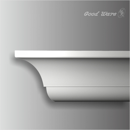 Polyurethane plain large cornice molding