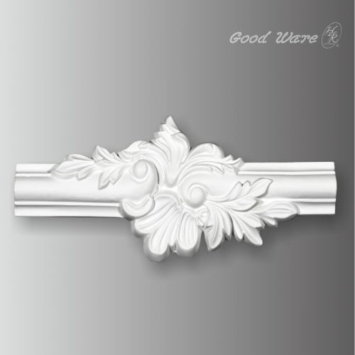 Polyurethane decorative center molding corner