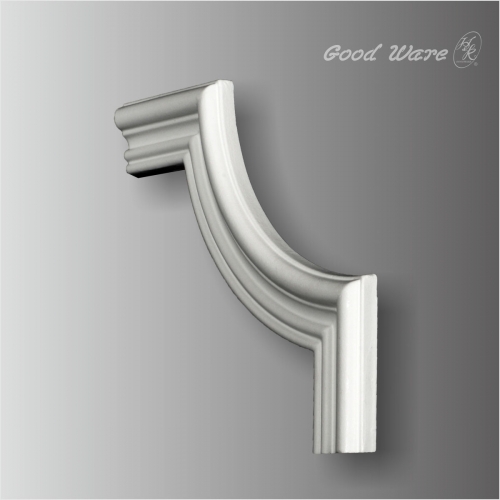 Polyurethane millwork plain panel molding corner