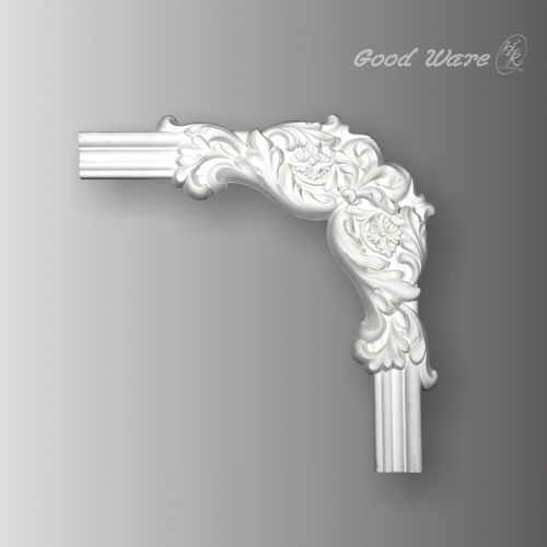 Decorative panel molding corner architectural products