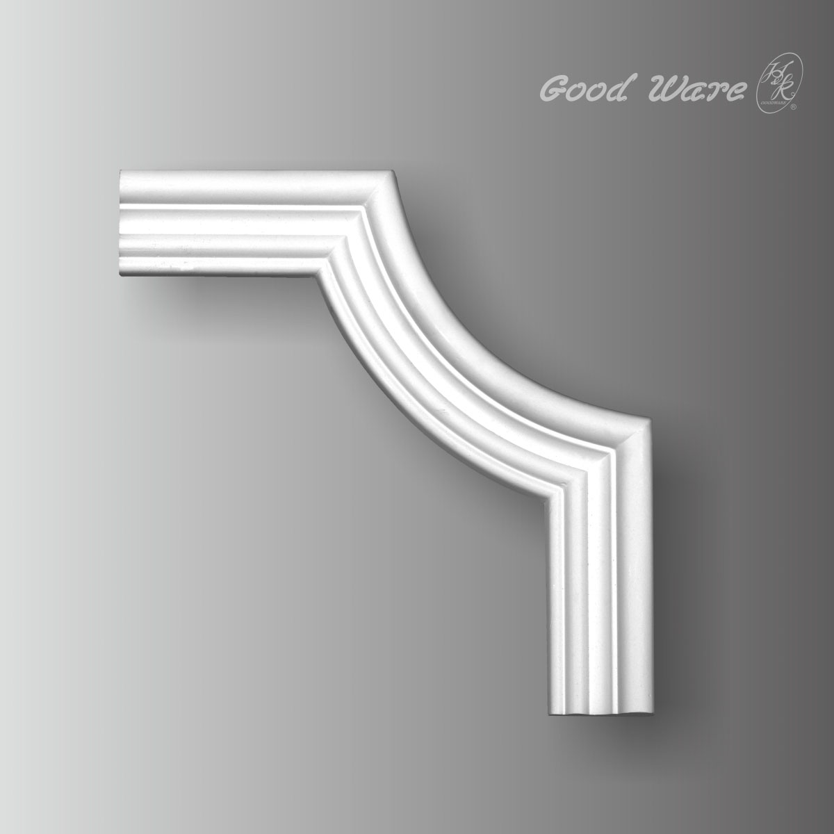 Polyurethane simple panel corner interior mouldings