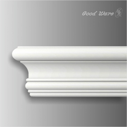 Polyurethane Simple Chair Railing In Bathroom | Chair Rail & Panel