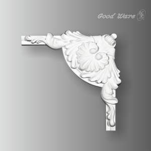 Architectural decor panel molding corner