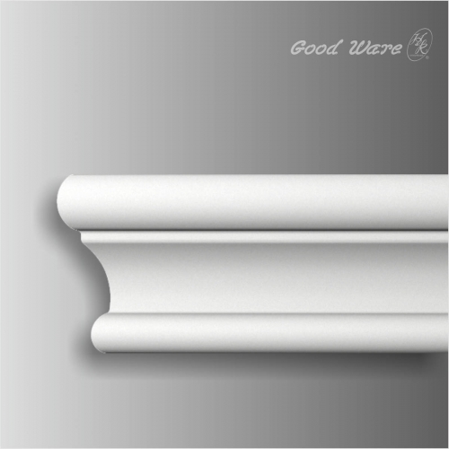 Polyurethane wall chair rail with wainscoting