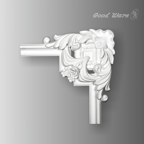 Architectural ornaments panel moulding corner