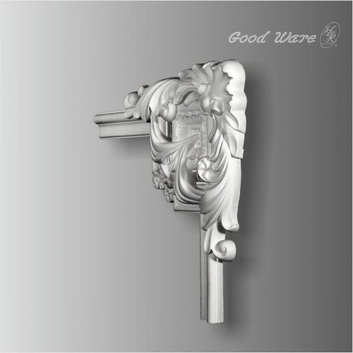 Architectural ornaments panel moulding corner