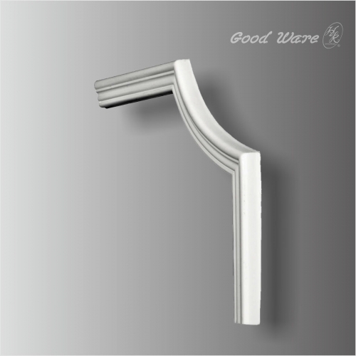 Modern contemporary architecture panel molding corner