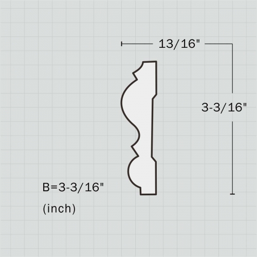 Polyurethane picture frame molding wall panels