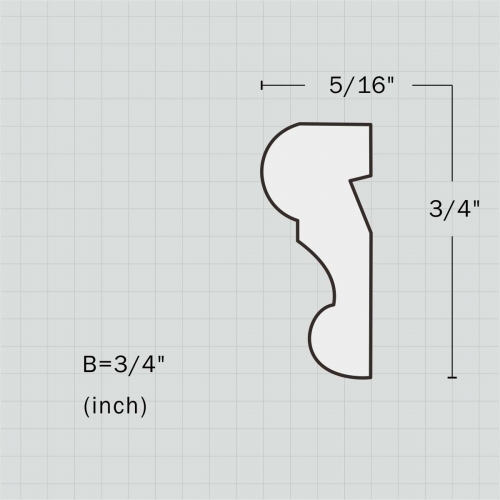 Polyurethane small panel mouldings for sale