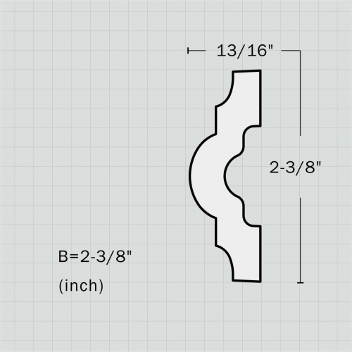 chair rail wall moulding for sale