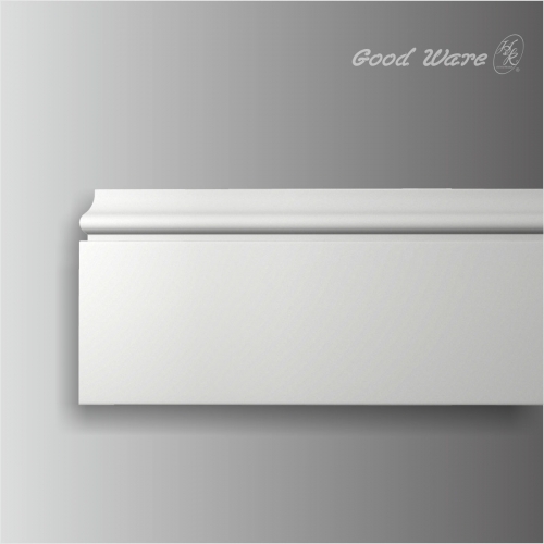 Polyurethane plain chair rail wall molding