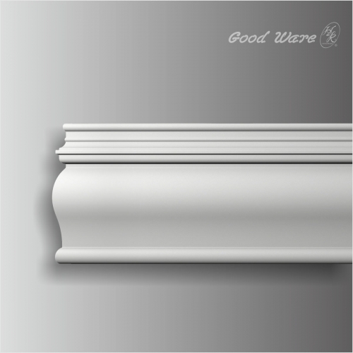 Polyurethane modern 5 inch chair rail molding