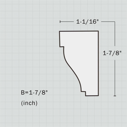 Wall chair rail moulding trim for sale