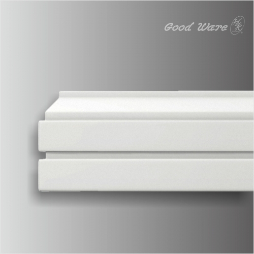 Polyurethane contemprorary baseboards and trim