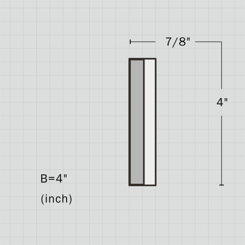 Polyurethane chair rail trim mouldings