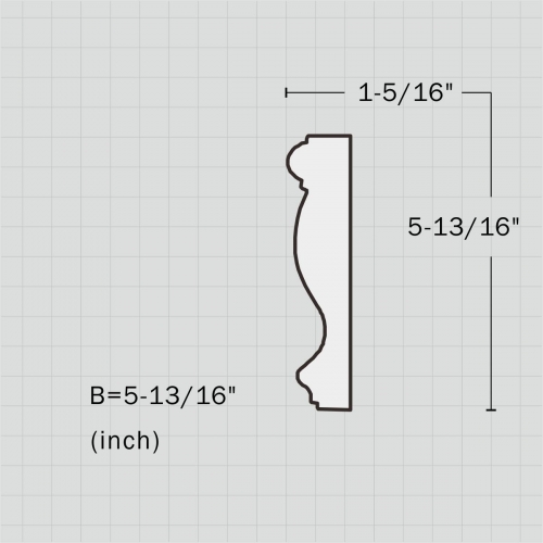 polyurethane decorative door trim for sale