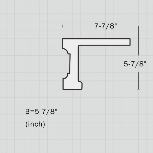 90 degree polyurethane window trim for sale