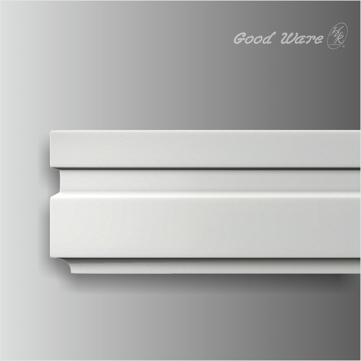 Polyurethane contemporary baseboard trim