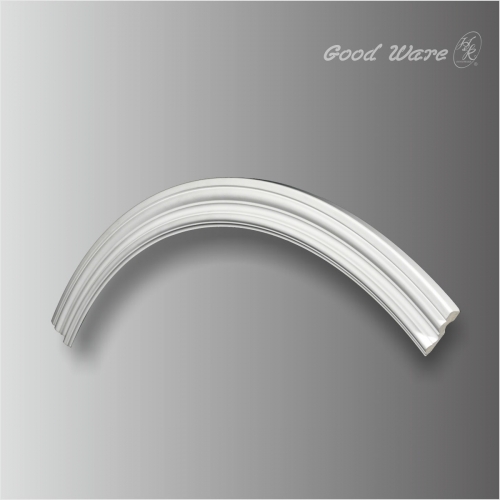 Polyurethane arched moldings trim decoration for ceiling