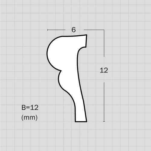 Wholesale decorative flexible trim moulding