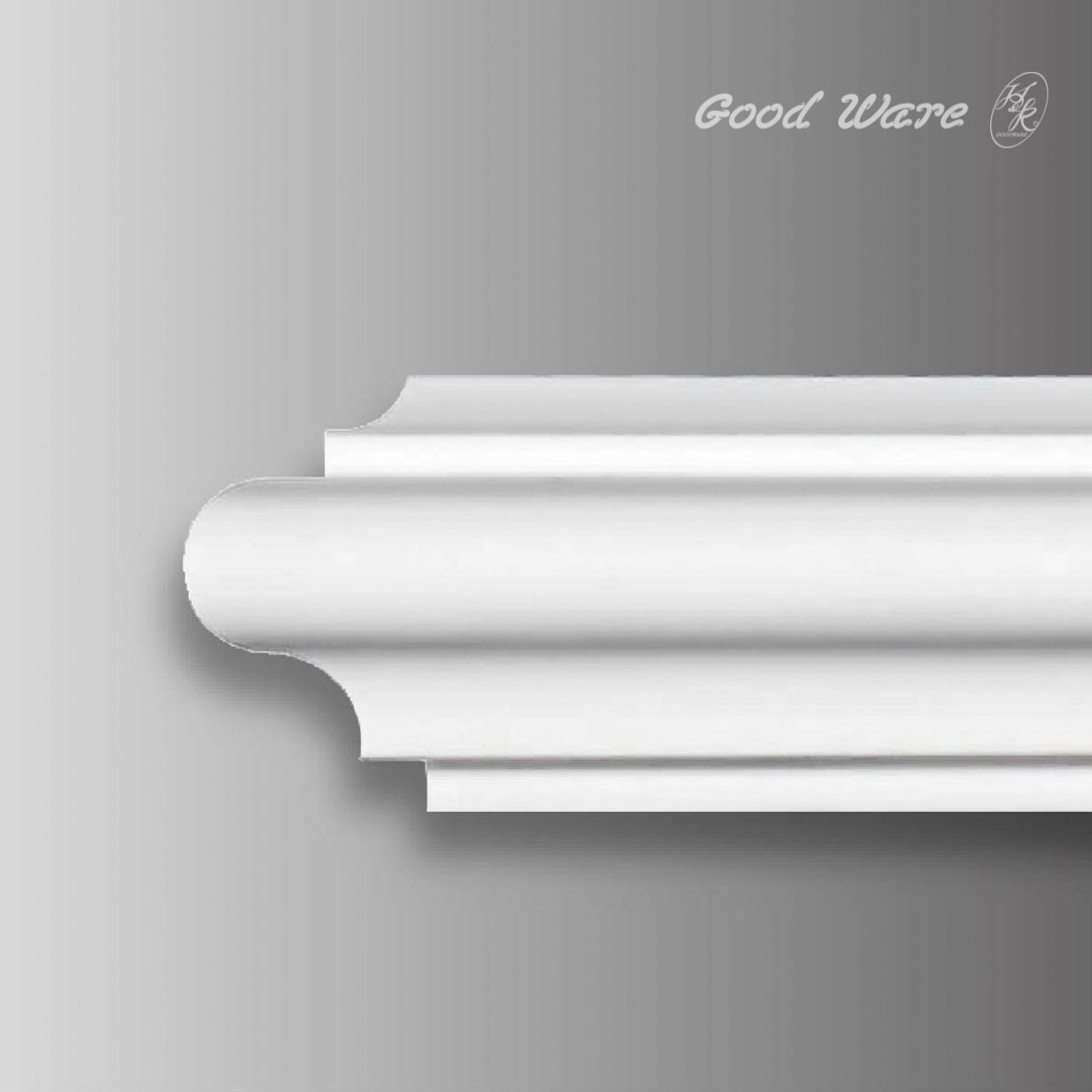 Flexible arch moulding for windows